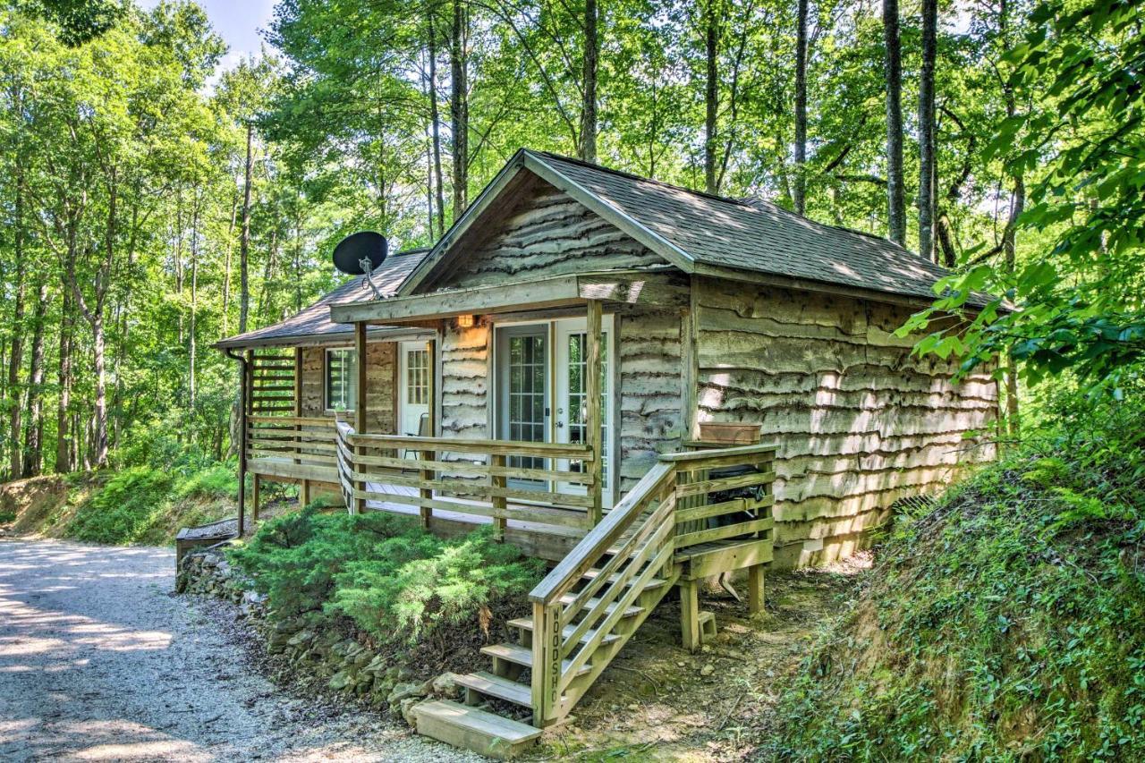 Cozy The Woodshop Cabin With Deck And Forest Views! Robbinsville Kültér fotó